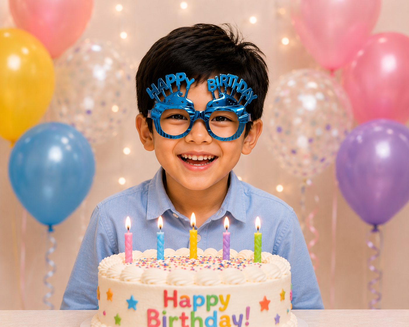 Happy Birthday Party Goggles for Kids & Adults | Metallic Birthday Glasses | Funny Birthday Photo Booth Props for Party Celebration, Cake Cutting & Events (Multicolor Pack 12) - 1af7bb463e2f8548633009ca00d0aa16.png