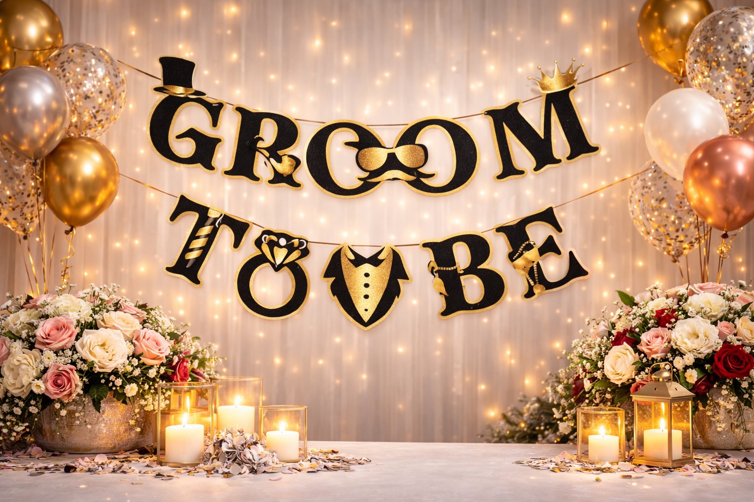 Excell Party Premium Groom To Be Banner For Bachelorette Party - Groom To Be Banner - a46a109cf56f651cf702dee8b0fccddb.jpeg